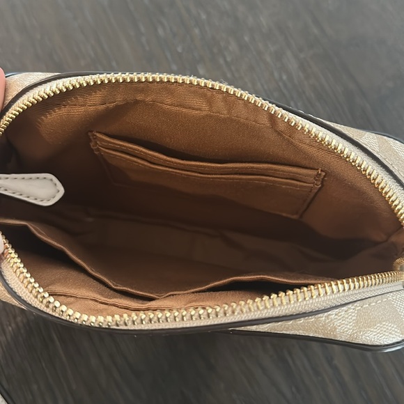 Coach Tan Signature Crossbody Bag - Picture 7 of 9